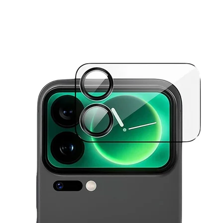 9H Sertlik Çizilmez Temperli Cam Xiaomi 17 Pro Max Uyumlu Kamera Lens Koruyucu