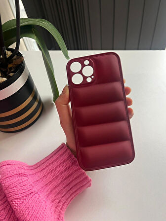 Iphone 13 Pro Max Şişme Kılıf Puffer Case Tam Koruma