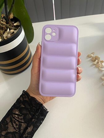 Iphone 13 Uyumlu Şişme Kılıf Puffer Case Tam Koruma