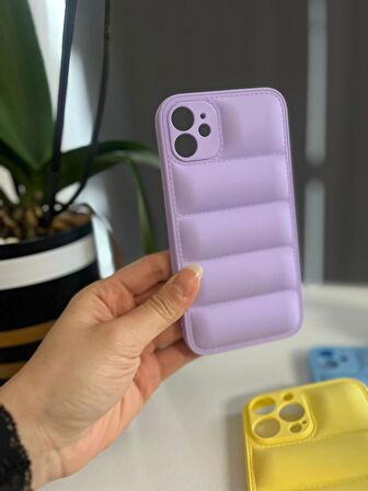 Iphone 13 Uyumlu Şişme Kılıf Puffer Case Tam Koruma