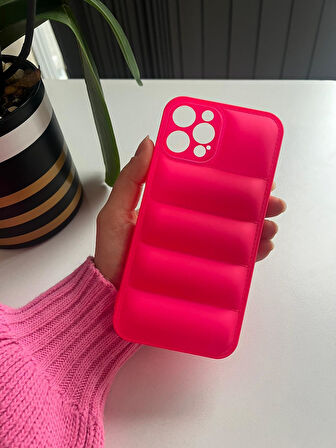 Iphone 12 Pro Max Uyumlu Şişme Kılıf Puffer Case Tam Koruma