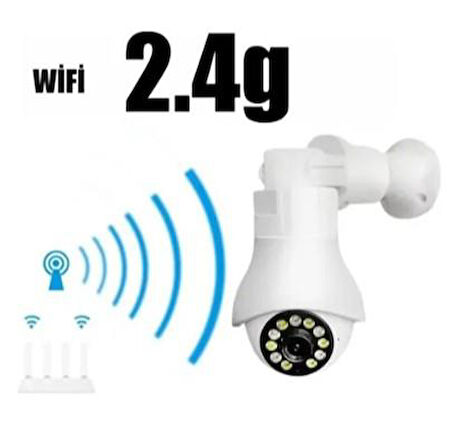 Blic Bulb 2.4g Wi-fi 1 Mp Ultra Hd 355 Derece Panoramik Ip Kamera Blm-62