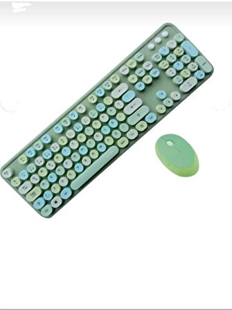 Kablosuz Klavye Ve Mouse Fare Set 104 Tuşlu Pc Notebook laptop Uyumlu