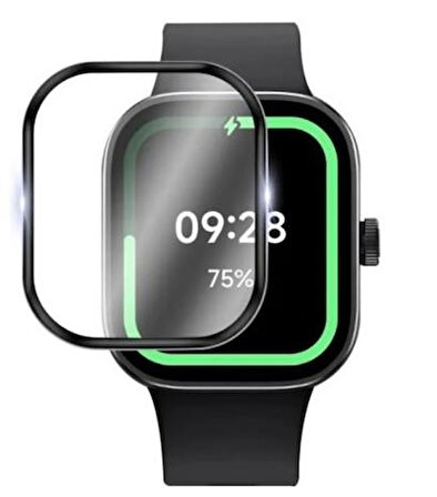 Xiaomi Redmi Watch 4 Akıllı Saat Uyumlu Tam Kaplama Full Nano Ekran Koruyucu Jelatin