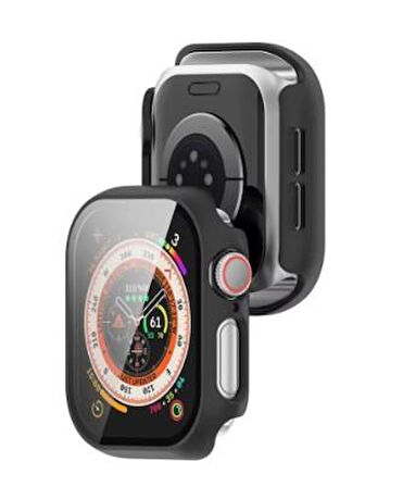 Apple Watch Seri 10 - 46mm Uyumlu Watch Gard Ekran ve Kasa Koruyucu