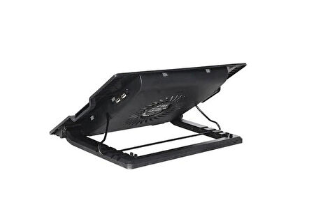  Işıklı Fanlı Standlı 17 Inç 5 Kademeli Notebook Soğutucu Stand