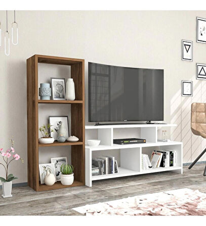 DEREN TV ÜNİTESİ CEVİZ