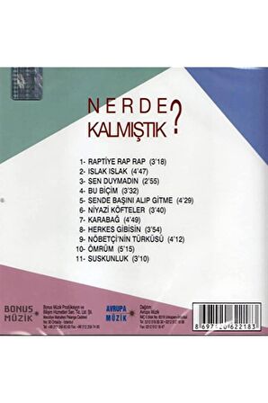 Cem Karaca - Nerde Kalmıştık (Plak)