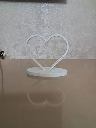 ALPAXA 3D KALP ŞEKLİNDE  ÖZEL FOTOĞRAF ÇERÇEVESİ