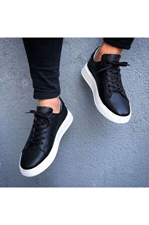 Hakiki Deri Beyaz Günlük Erkek Ayakkabı