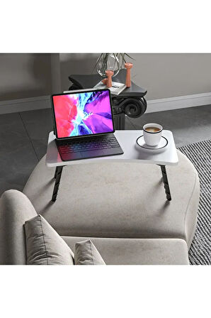 Laptop Sehpası Katlanabilir Koltuk Üstü Kahvaltı Bilgisayar Sehpası