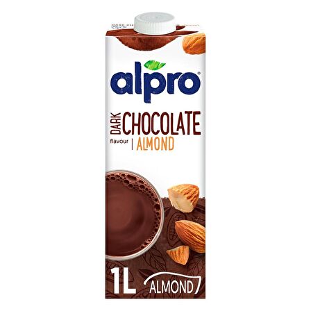 Alpro Bitter Çikolata Badem İçeceği 1 Lt