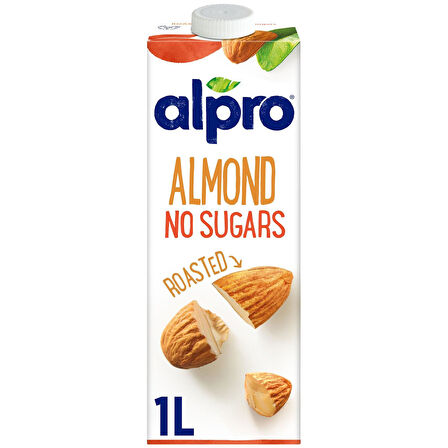 Alpro Şekersiz Badem İçeceği 1 Lt