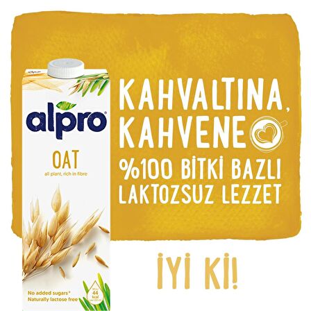 Alpro Yulaf İçeceği 1 Lt