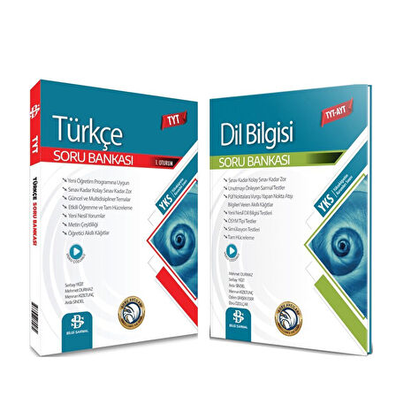 Bilgi Sarmal TYT Türkçe ve Dil Bilgisi Soru Bankası Seti 2 Kitap
