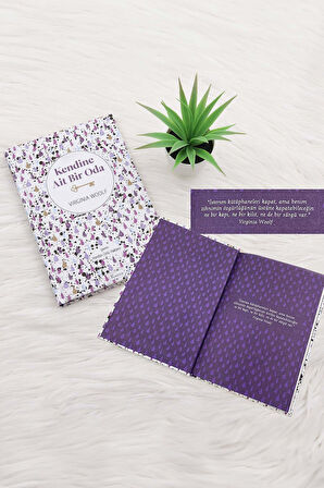 Kendine Ait Bir Oda Kitabı & Mavi Fincan & Godiva Çikolata & Sprey Kolonya &Türk Kahvesi Hediye Seti