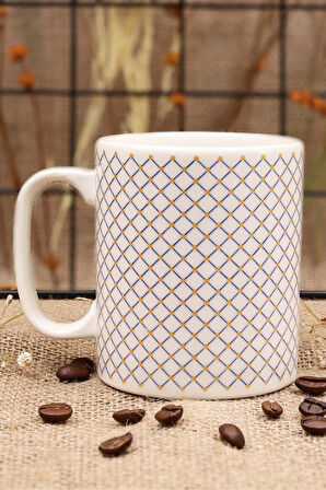 Mavi Roller Kalem Kürk Mantolu Madonna Kitabı  Gold Detaylı Kupa  Bademli Kurabiye Hediye Seti