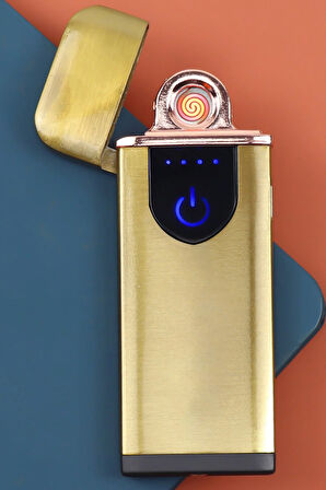 USB Şarjlı Dokunmatik Alevsiz Elektronik Çakmak