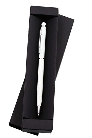 Peluş Kılıflı 600ml Turkuaz Renk Cam Matara & Beyaz Touch Kalem Hediye Seti