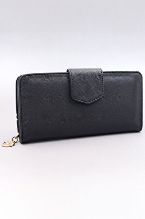 Gümüş Kar Tanesi Kolye & Siyah Cüzdan & Gümüş Kadın Kemeri & Pembe Renk Pamuk Caz Şal Hediye Seti