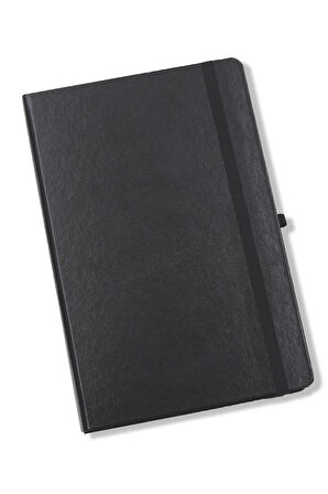 Siyah Defter & Siyah Touch Pen & Eyüp Sabri Tuncer Sprey Kolonya & Kahverengi Fular Hediye Seti