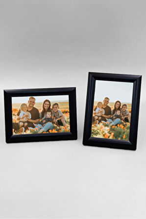 Siyah Termos & Siyah Çerçeve & Siyah Kupa & Patiswiss Bitter Çikolata Kaplı Çilek Draje Hediye Seti