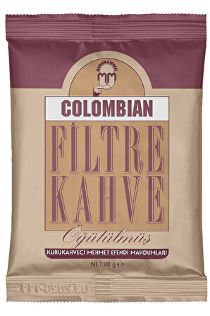 Pembe Çerçeve & Kupa & Mehmet Efendi Colombia Filtre Kahve & Patiswiss Draje Hediye Seti