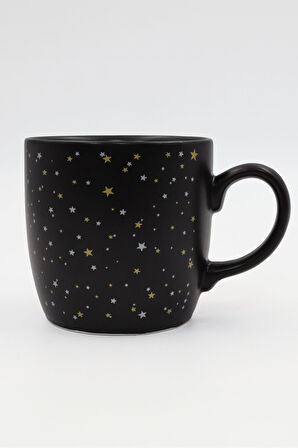 Gold Kalem & Cam Matara & Tafe Kurabiye & Yıldızlı Kupa & Kahverengi Defter Seti