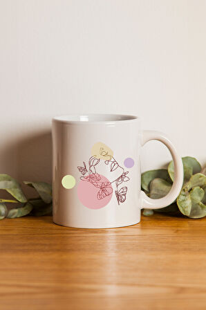 Baskılı Kupa & Gold Metal Kutulu Mum & Ham Bez El Çantası & 100gr Spesiyal Çikolata Hediye Seti