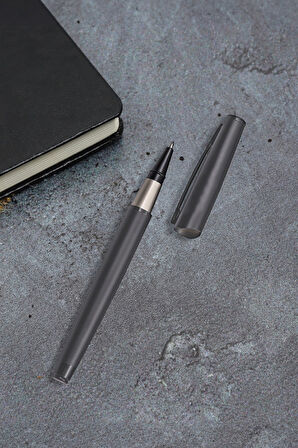 Roller Kalem & Anı Defteri & Türk Kahvesi & Porselen Türk Kahvesi Fincanı Hediye Seti