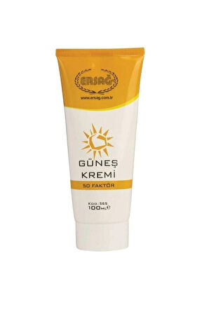 Ersağ Güneş Kremi 50 Faktör 100 Ml-bitkisel