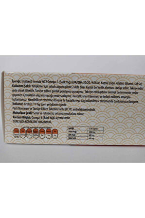 Ersağ Omega 3 Gıda Takviyesi