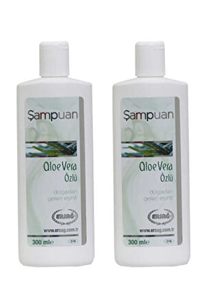Ersağ Aloe Verali Şampuan 2x300 Ml