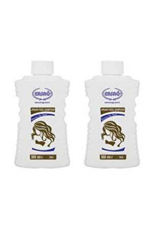 Ersağ Argan Yağlı Şampuan 300 ml 2 Adet