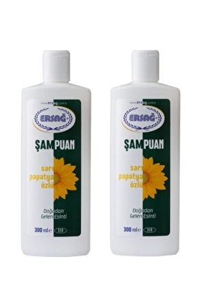 Ersağ Papatya Özlü Şampuan 2x300 Ml