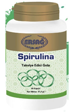 Ersağ Spirulina Takviye Edici Gıda Kapsül