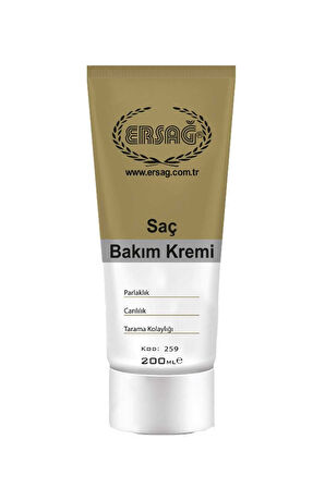 Ersağ Saç Bakım Kremi 200 ml