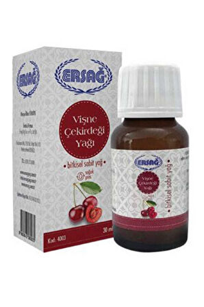 Ersağ Vişne Çekirdeği Yağı 30 ml