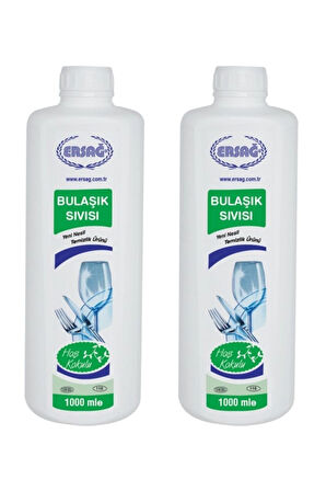 Ersağ Bulaşık Sıvısı 2x1000 ml. 2 Adet