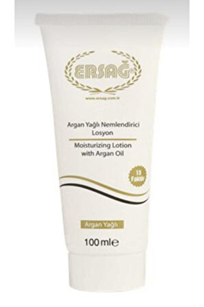 Ersağ Argan Yağlı Nemlendirici Losyon 100 Ml