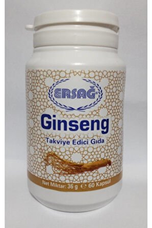 Ersağ Ginseng Takviye - 2004