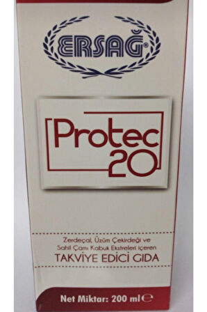 Ersağ Protec 20 Takviye Gıda 200 ml 1 Adet