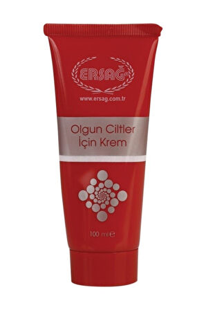 Ersağ Olgun Ciltler Için Bakım Kremi 100 ml