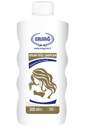 Ersağ Argan Yağlı Şampuan 300 Ml