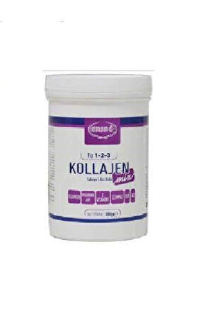 Ersağ Kollajen Mix (tip 1-2-3) 300 Gr Orijinal Helal Organik