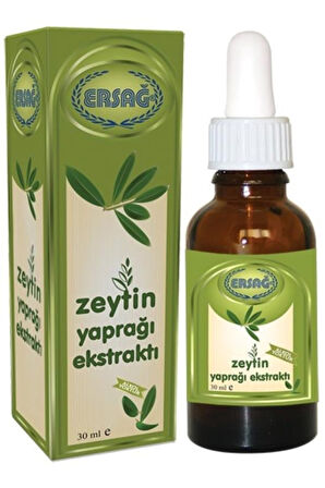 Ersağ Zeytin Yaprağı Ekstraktı Gıda Takviyesi