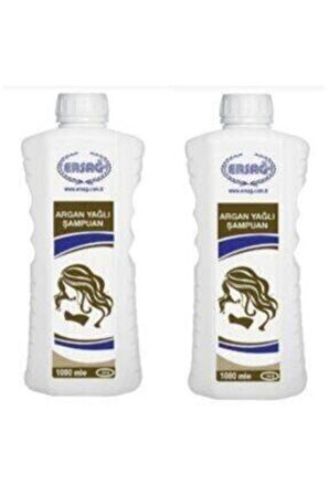 Ersağ Argan Yağlı Şampuan 1000 ml 2 Adet