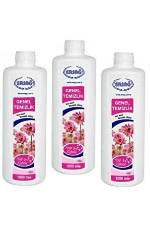 Ersağ Genel Temizlik 1000 ml 3 Adet