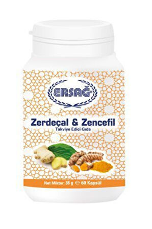 Ersağ Zerdeçal Zencefil