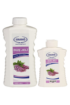 Ersağ Leylak Kokulu Duş Jeli 1000 Ml Bitkisel Ürün (aparatlı)